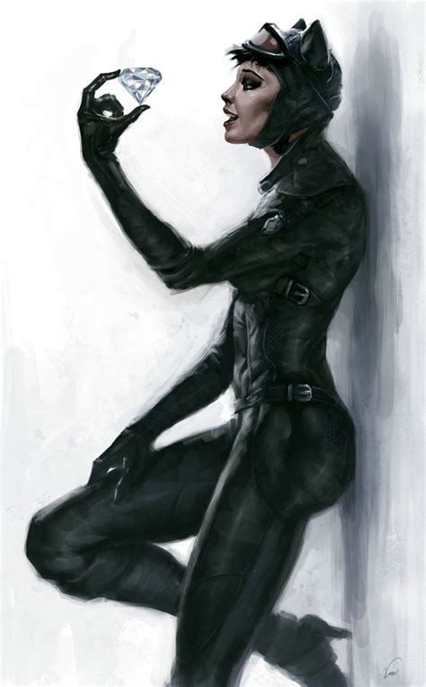 Catwoman Concept Art Batman Arkham City Art Gallery