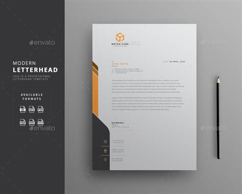 Read the instructions for the relevant version of the template in the list below. Letterhead by themedevisers | GraphicRiver