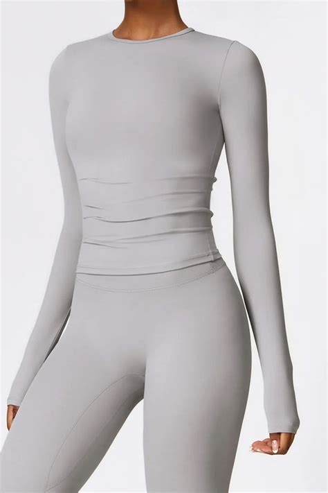 soft sculpt long sleeve top base body