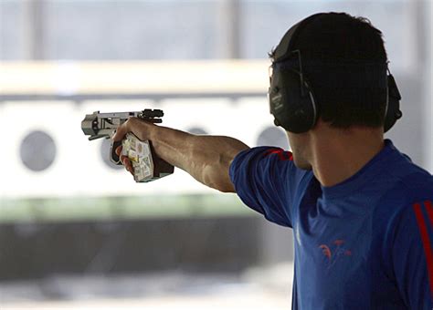 Shooting synonyms, shooting pronunciation, shooting translation, english dictionary definition of shooting. 4th WUC Shooting Sport - Day 3