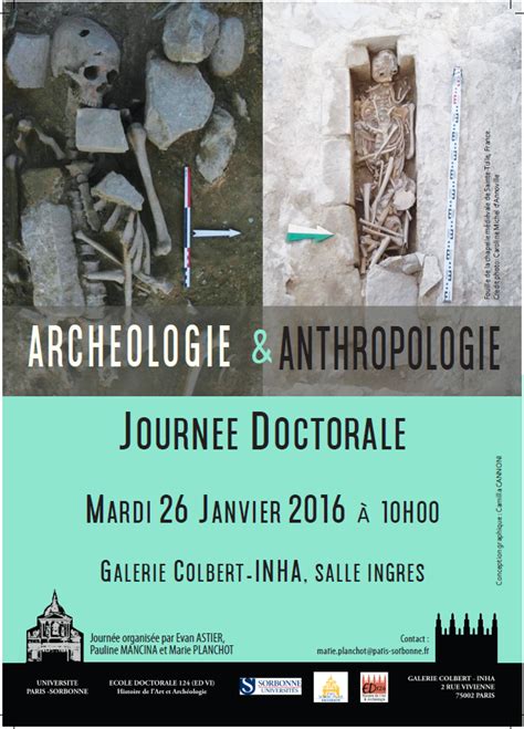 archéologie 124 sorbonne carnet de l École doctorale d histoire de l art et archéologie