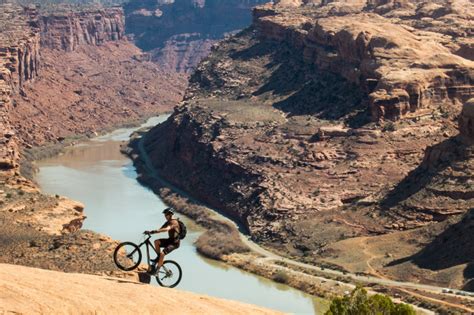 Whether you're traveling with friends, family, or even pets. Slickrock Mountain Bike Trail, Moab, Utah