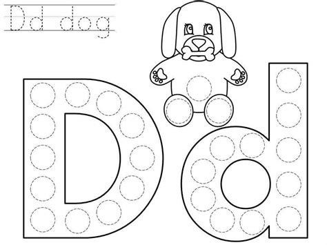 Worksheet will open in a new window. do-a-dot-letter-d-printable « Preschool and Homeschool