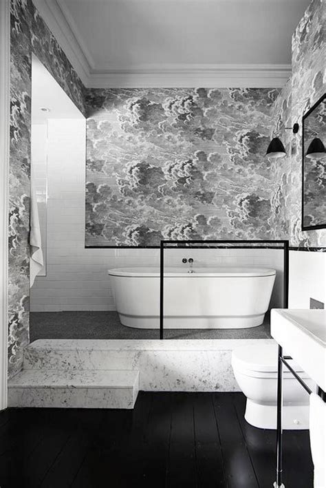 Designer Bathroom Wallpaper 20 Designs Of Stylish Bathroom Wallpapers