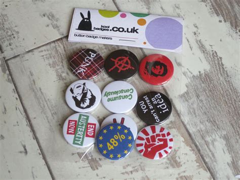 punk and emo button badges we hand make 25mm button badges in our workshop and have customers all