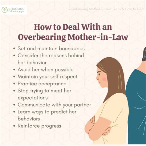 Ways To Deal With An Overbearing Mother In Law