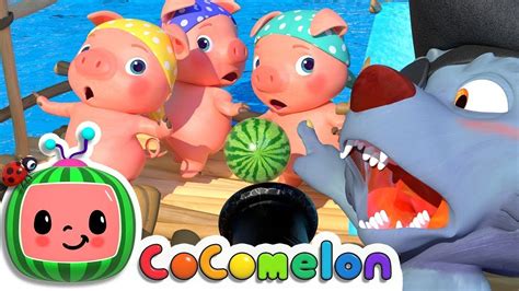 Cocomelon Three Little Pigs Youtube