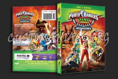Power Rangers Dino Charge Resurgence Dvd Cover Dvd Covers And Labels By Customaniacs Id 241714