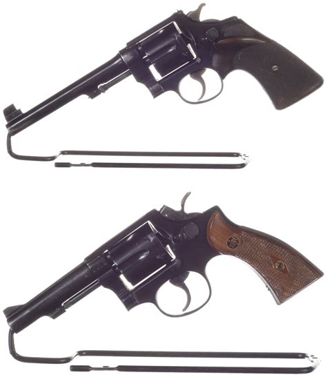 Two Double Action Revolvers Rock Island Auction