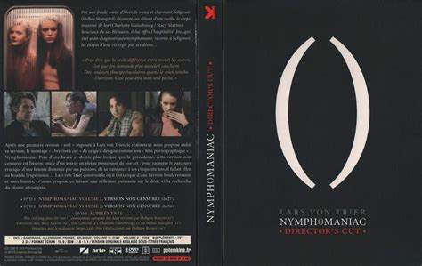 Jaquette Dvd De Nymphomaniac Director S Cut Cin Ma Passion