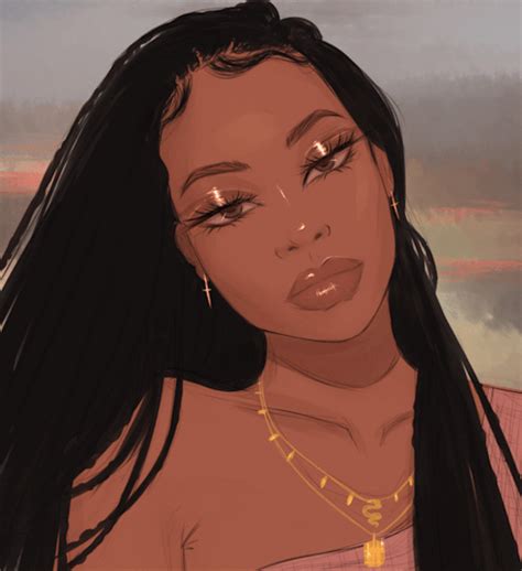Pin By Mia🦋😍 On Tumblr We Heart It Black Girl Art Black Girl
