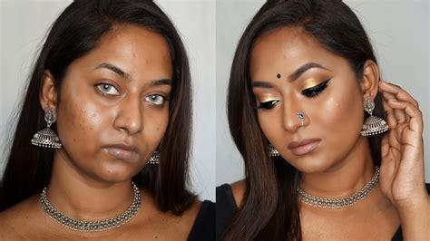 drab to fab makeup sultry desi makeup look beauty maven youtube