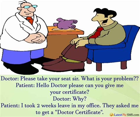 Shayari Funny Cartoon Doctor Patient Jokes
