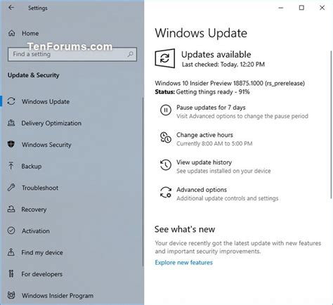 New Windows 10 Insider Preview Fastskip Build 18875 20h1 April 10