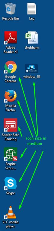 Change Desktop Icon Size Windows 10 How To Change The Size Of Desktop