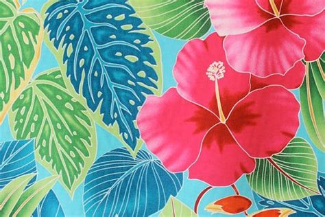 Download Hawaiian Print Background Tropical In By Sandraf60