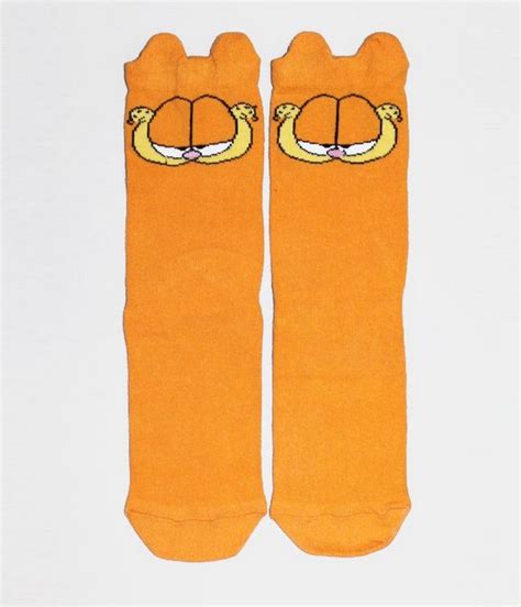 You Know You Want Them Garfield X Lazy Oaf Socks Complete With