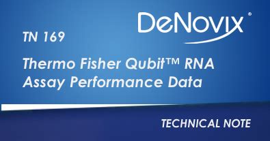 Thermo Fisher Qubit Rna Assay Performance Data Technical Note