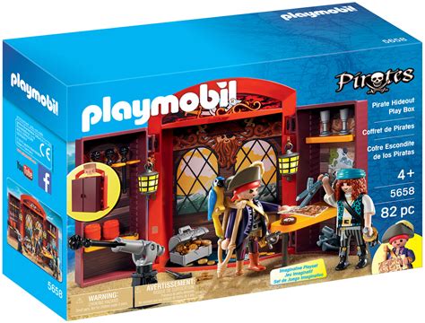 Welcome to the playmobil® website! PLAYMOBIL Pirates 5658 pas cher - Coffret de pirates