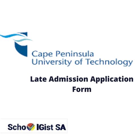Cput Late Admission Application Form 2022 Schoolgistsa