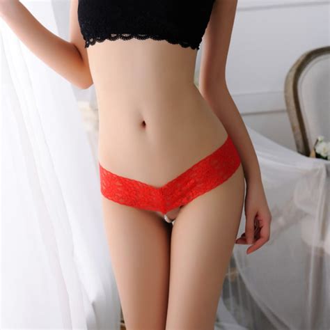 women lingerie open lace crotchless pearl beaded panty g string thong briefs new ebay