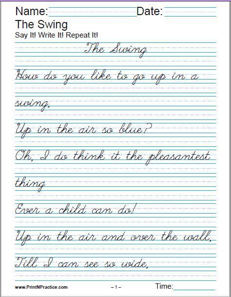 I am a former teacher and now mom of three. Printable Handwriting Worksheets ⭐ Manuscript And Cursive ...