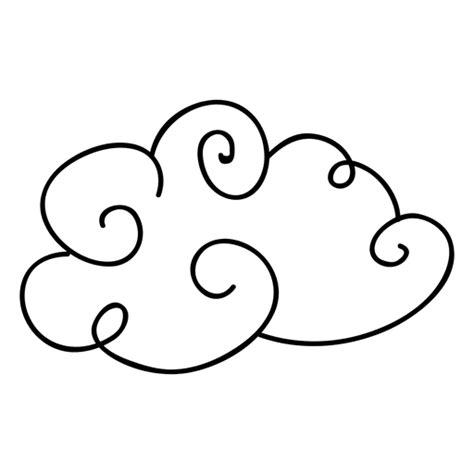 Doodle De Cielo De Nubes Descargar Pngsvg Transparente