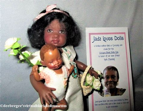 Jada Loves Dolls Deebeegee S Virtual Black Doll Museum™ In 2021 Black Doll Jada Dolls