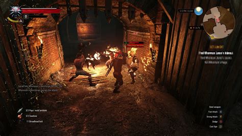 The Witcher 3 New Screenshot Shows Fiery Fight Video Detailing The
