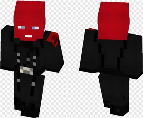 Red Skull Spiderman Ps4 Minecraft Skin Transparent Png
