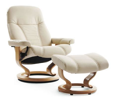 Get cozy in your living room space with an arm chair or chaise lounge chair. Wallingford has a Stressless Dealer "The World's Best ...