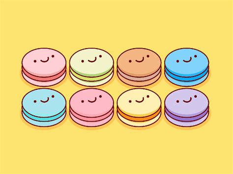 Macarons By Miguelgarest On Dribbble