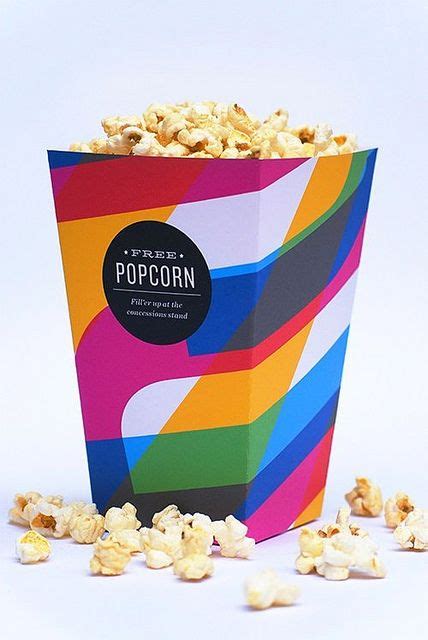 Popcorn Popcorn Packaging Custom Popcorn Boxes Packaging Inspiration