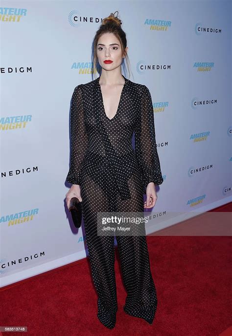 Actress Janet Montgomery Attends The Premiere Of Cinedigm S Amateur News Photo Getty Images