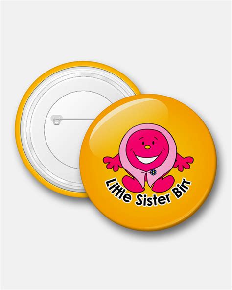 little sister birr pin badge sti publishing