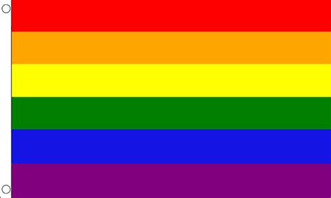 Rainbow Lgbt Nylon Flag Medium Mrflag