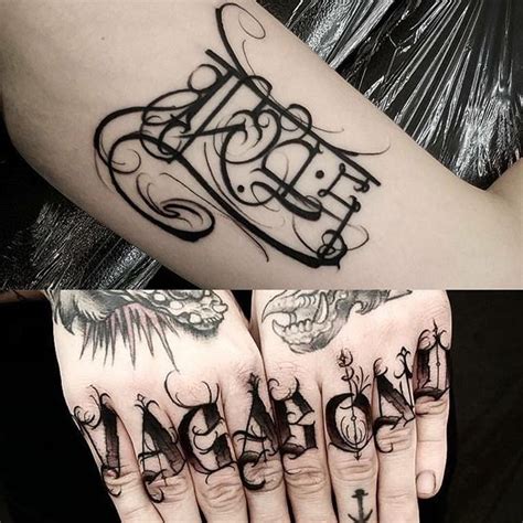 1001 free fonts offers the best selection of tattoo fonts for windows and macintosh. Love this custom lettering by looks so good. Hand drawn ...