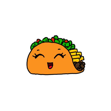 Drawn Tacos Como Dibujar Un Taco Dibujo Para Colorear Free Images
