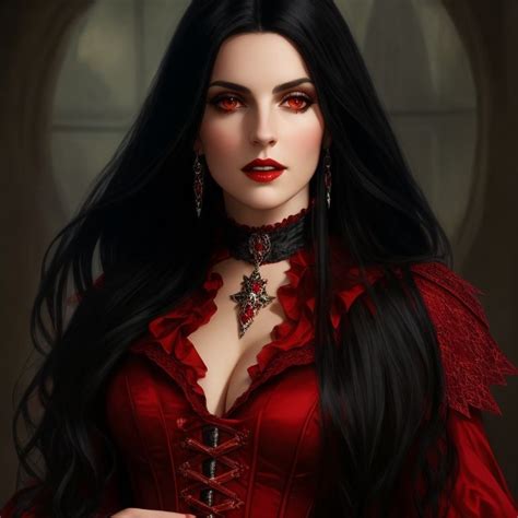 Made With Leonardoai Vampire Queen Vampire Art Fantasy Women