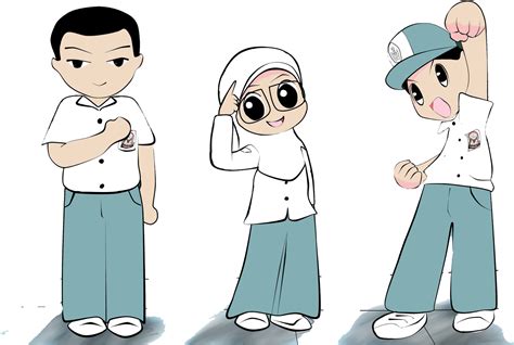 Gambar Kartun Anak Sekolah Sma Png Kata Mutiara Ramadhan Imagesee