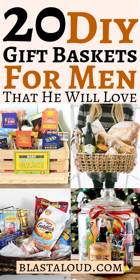 20 Creative And Fun Diy T Baskets For Men That You Cannot Go Wrong
