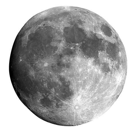 Download Black And White Moon Png Image For Free