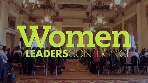 Women Leaders Conference Save The Date 2017 Youtube