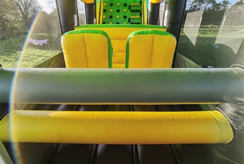 Total Wipeout Obstacle Course And Slide 55ft X 15ft Hire In Louth