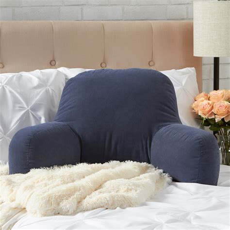 With its velvety soft fabric and ultra plush construction you can add comfort and ideal for reading or watching tv. Greendale Home Fashions Hyatt Bed Rest Pillow & Reviews ...