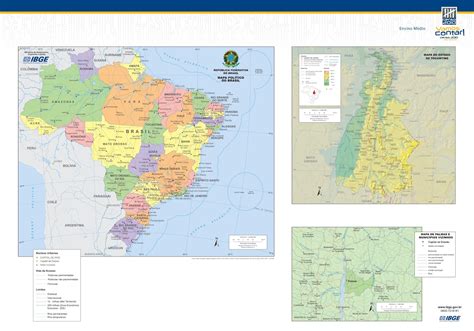 Mapas Geográficos De Tocantins