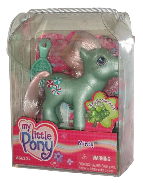 My Little Pony G3 Minty Hasbro Toy Figure W Special Charm