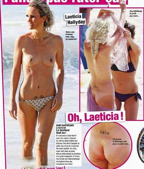 Toutes Les Photos De Laeticia Hallyday Nue Et Seins Nus Whassup