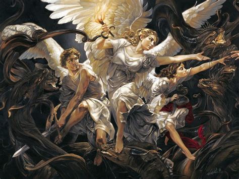 Fantasy Representational Work Fine Art By Heather Theurer Fantasy Art Angels Angel