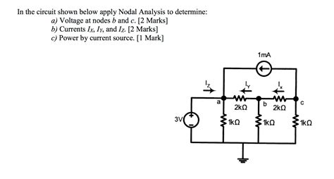 Solved For The Circuit Shown Below A Apply Nodal Analysis Chegg Com My Xxx Hot Girl